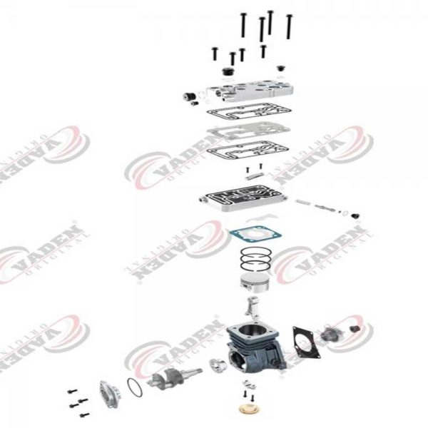 Tek Silindir Kompresör  1100 035 001 - Görsel 2