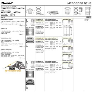 06-740000-30, Segman 97,5 mm-Mercedes Axor