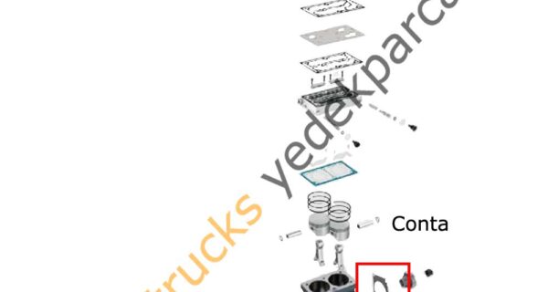 Conta Çift Silindir Kompresör – 1100 250 170