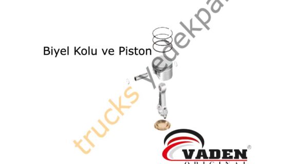 Kompresör Biyel Kolu, Piston, Çift Silindir Kompresör – 8000 850 001