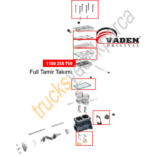 Çift Silindir Kompresör Full Tamir Takımı