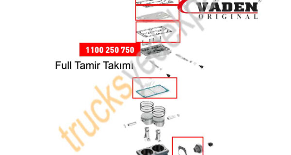 Çift Silindir Kompresör Full Tamir Takımı