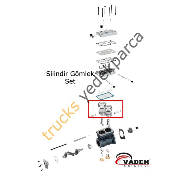 Silindir Gömlek Set, 7000 851 500 - Görsel 2