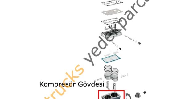 Kompresör Gövde-OM457-7100 852 001