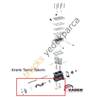 Krank Tamir Takımı – Vaden-8100 852 001 – WABCO-912 510 928 2