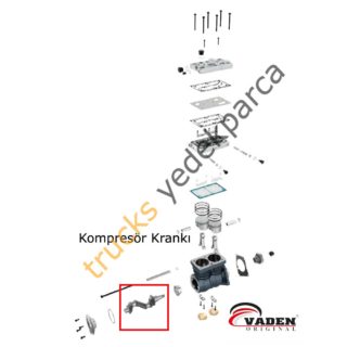 Kompresör Krank – Kompresör Tamir Takımları- 7200 852 001