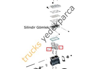 Kompresör Silindir Gömlek, 851 250