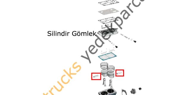 Kompresör Silindir Gömlek, 851 250