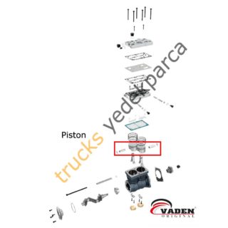 Piston, Kompresör 85mm-851 150