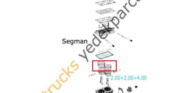 Piston Segmanı, 85mm-851 200-WABCO 911 501 920 2