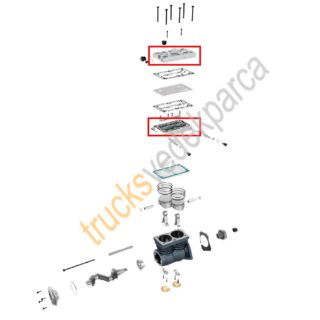 Silindir Kapağı Mercedes Benz AXOR, CITARO, OM 457